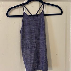 Lululemon high neck, key hole back tank